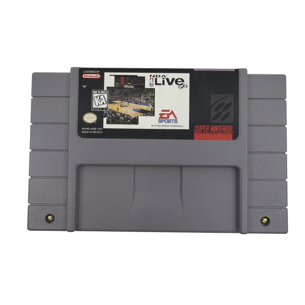 NBA Live 96 - Nintendo SNES Game Cartridge Only Tested and Working